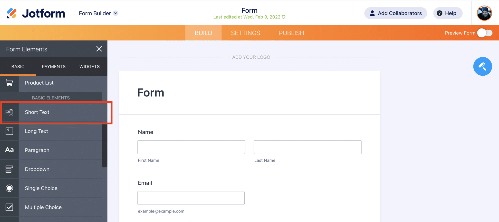 Add Hidden Fields to Jotform | Attributer