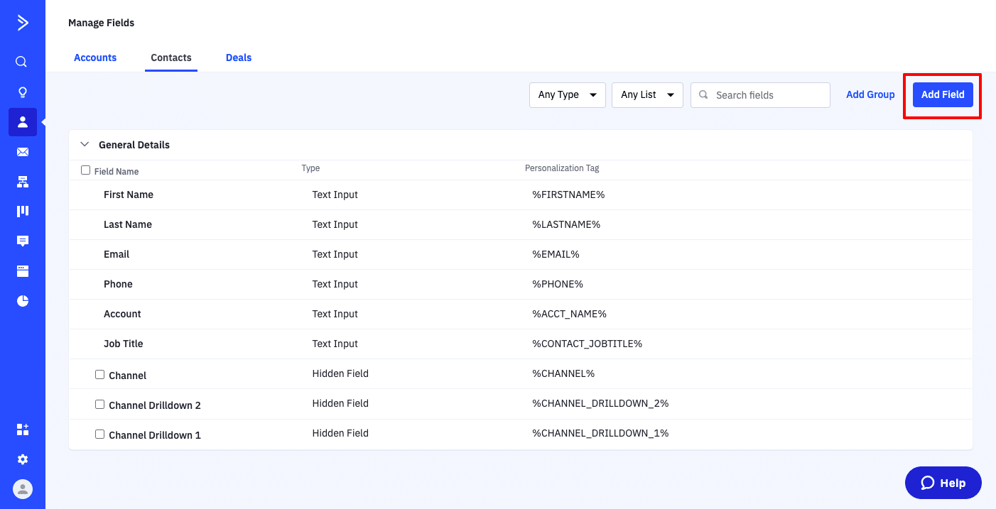 Add hidden fields to ActiveCampaign forms | Attributer