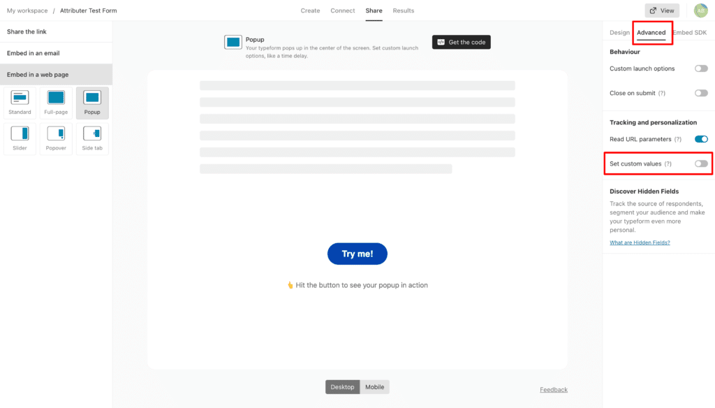 4 Typeform settings to customize your forms