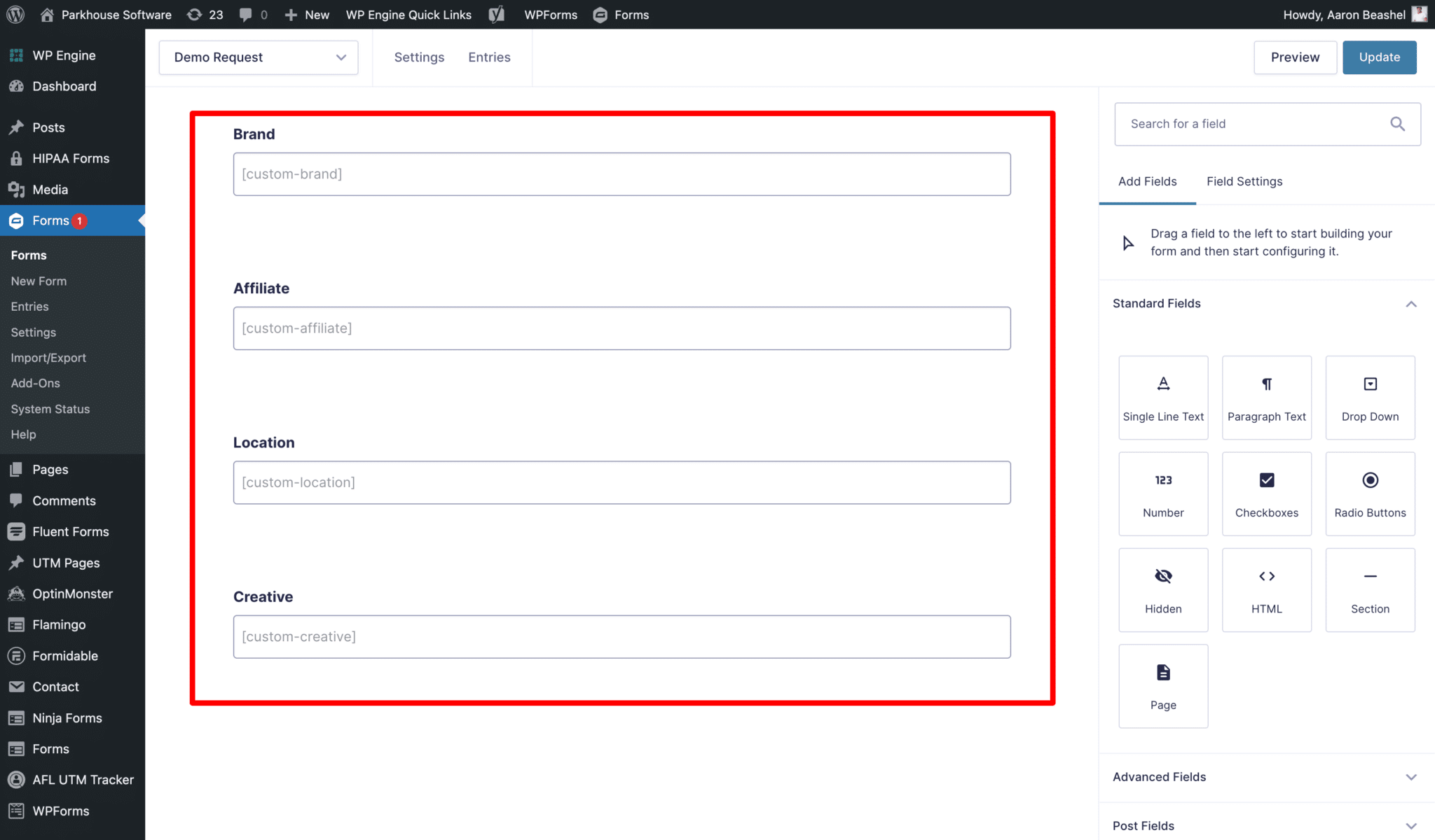 Capturing Custom Parameters | Attributer