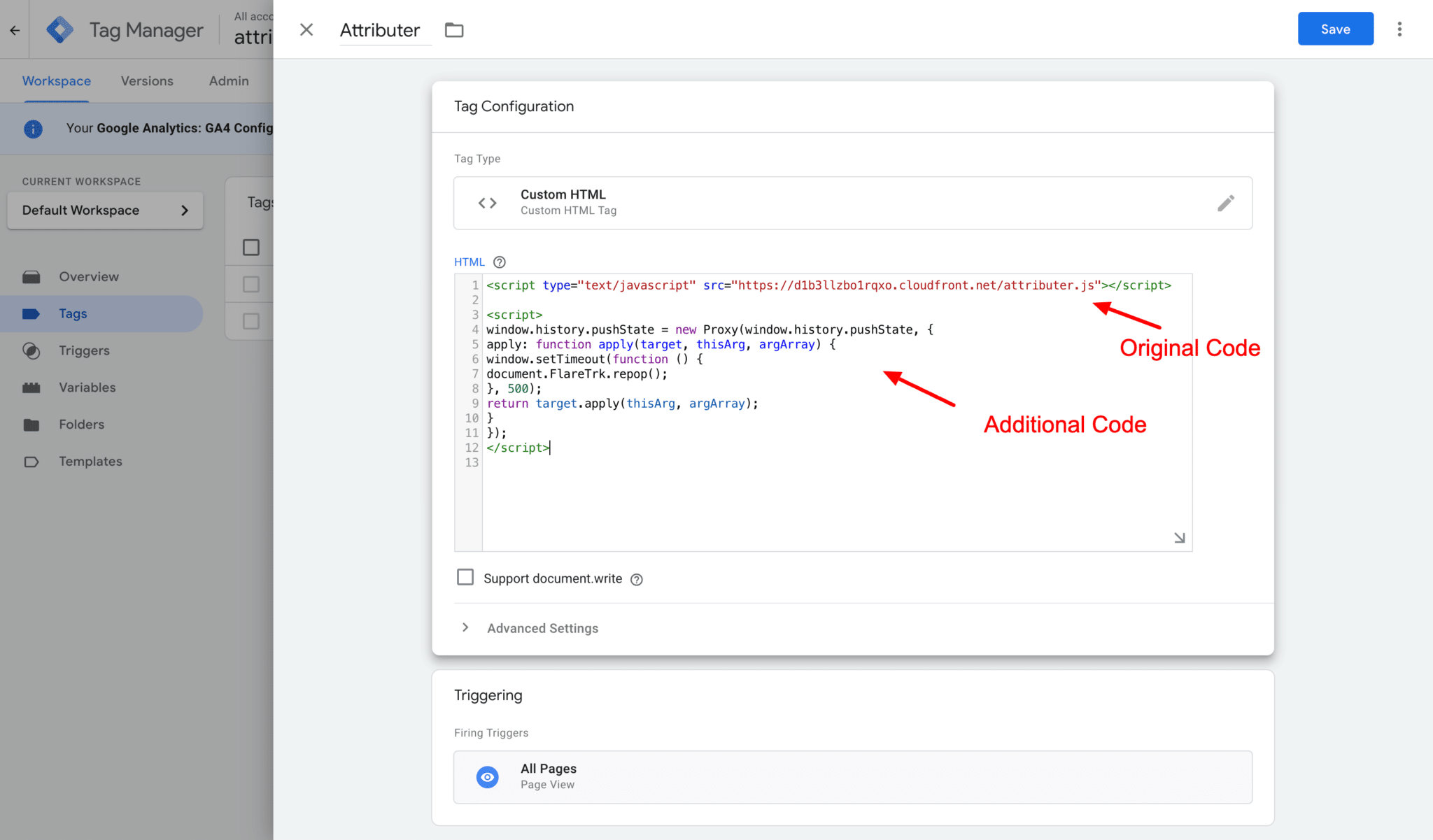 Not working with multiple forms on a page | Attributer
