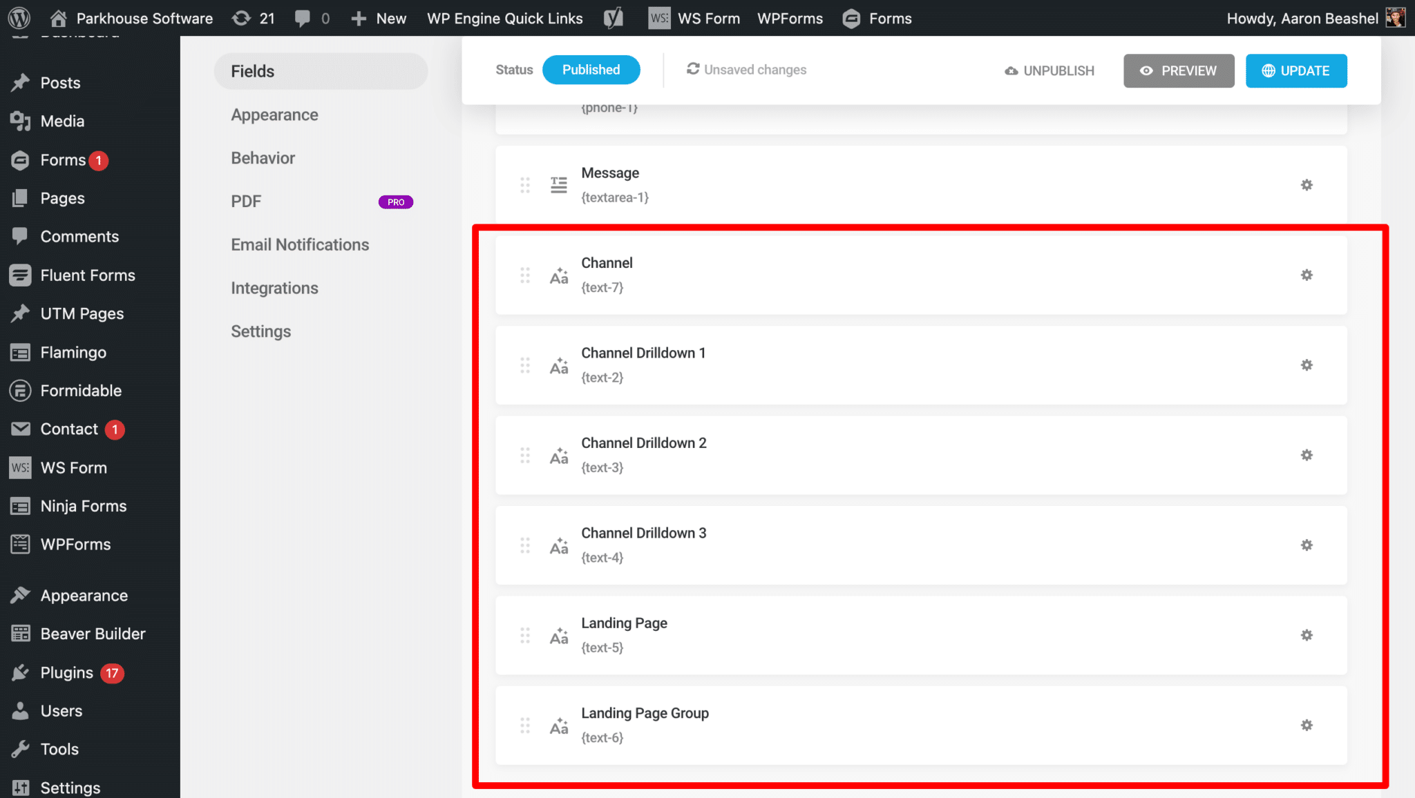 Add Hidden Fields to Forminator forms | Attributer