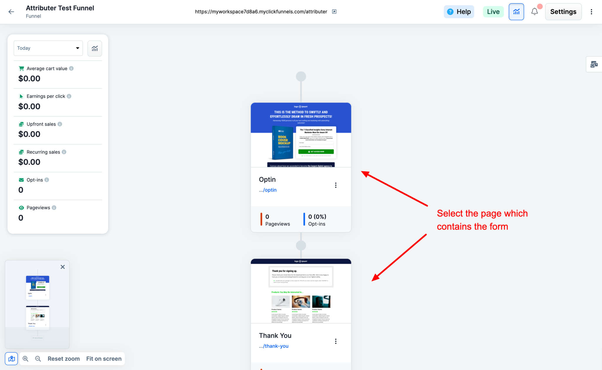 Adding Hidden Fields to ClickFunnels forms | Attributer